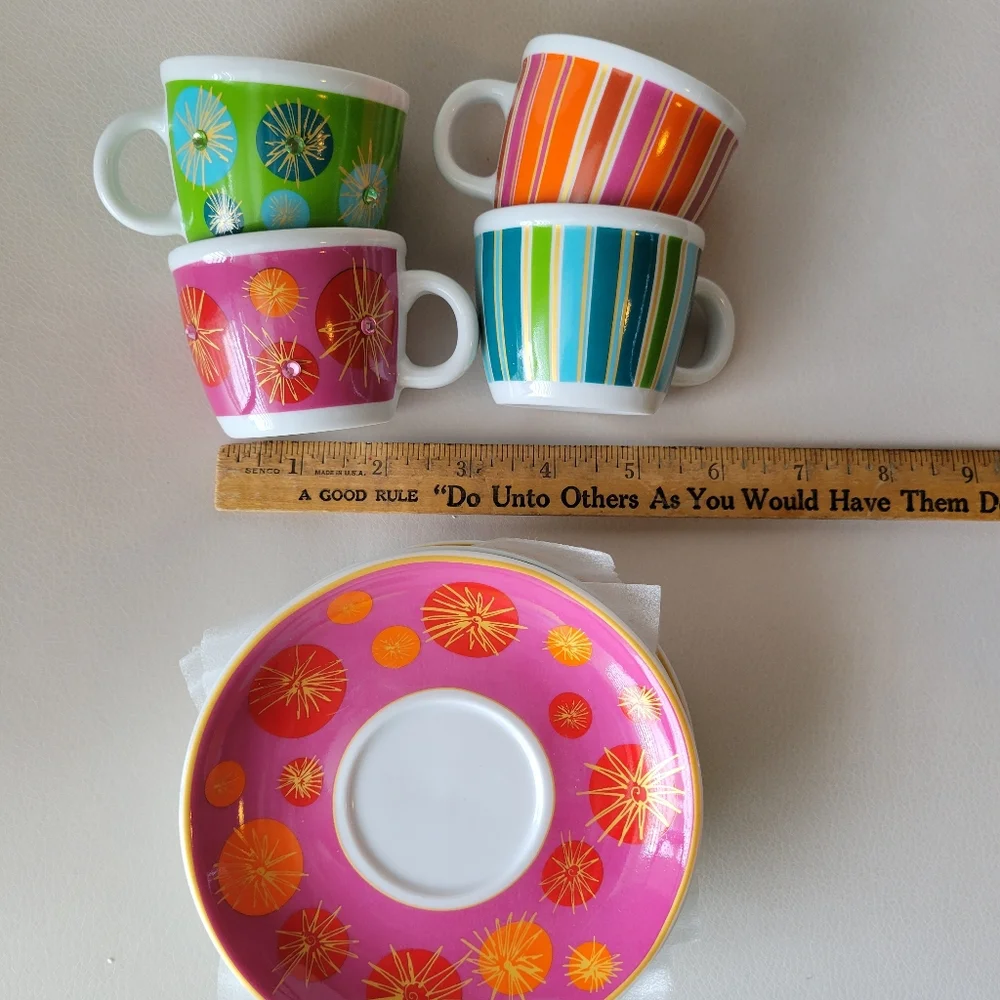 NWT/NIB Espresso Set ~ Julia Minasian for Target ~ MCM & Mod Look ~ Cute!
